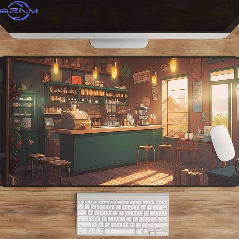 Gaming Accessories Shop - Tappetino da scrivania Kawaii Anime, Tappetino