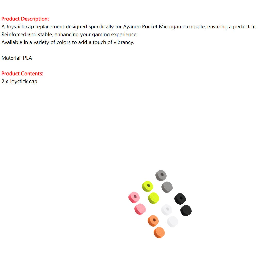Parti di ricambio per joystick - Gaming Accessories Aesthetic recensione e prezzo